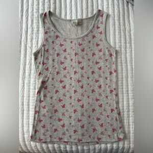 Tank Top w/ butterflies